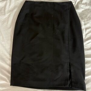 White House Black Market Classic Black Pencil Skirt